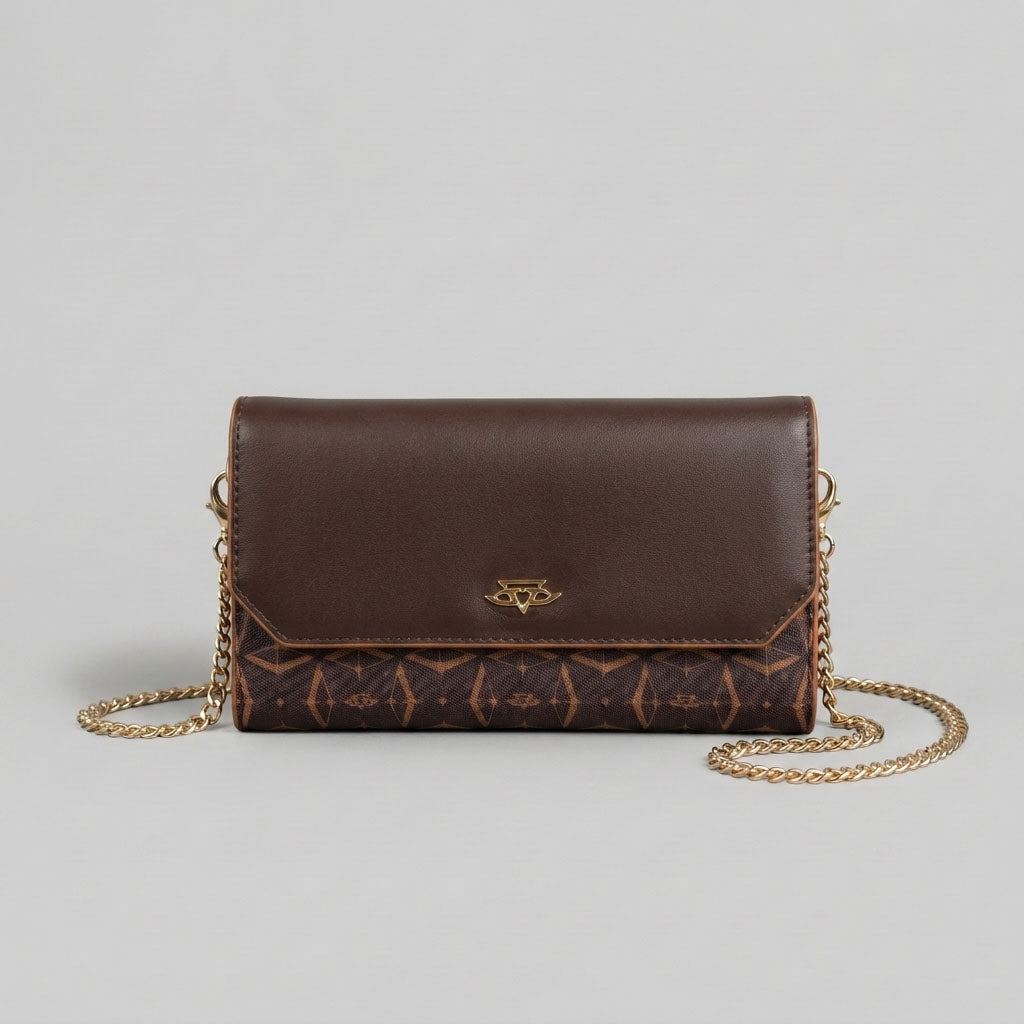 Tan Trifold Wallet