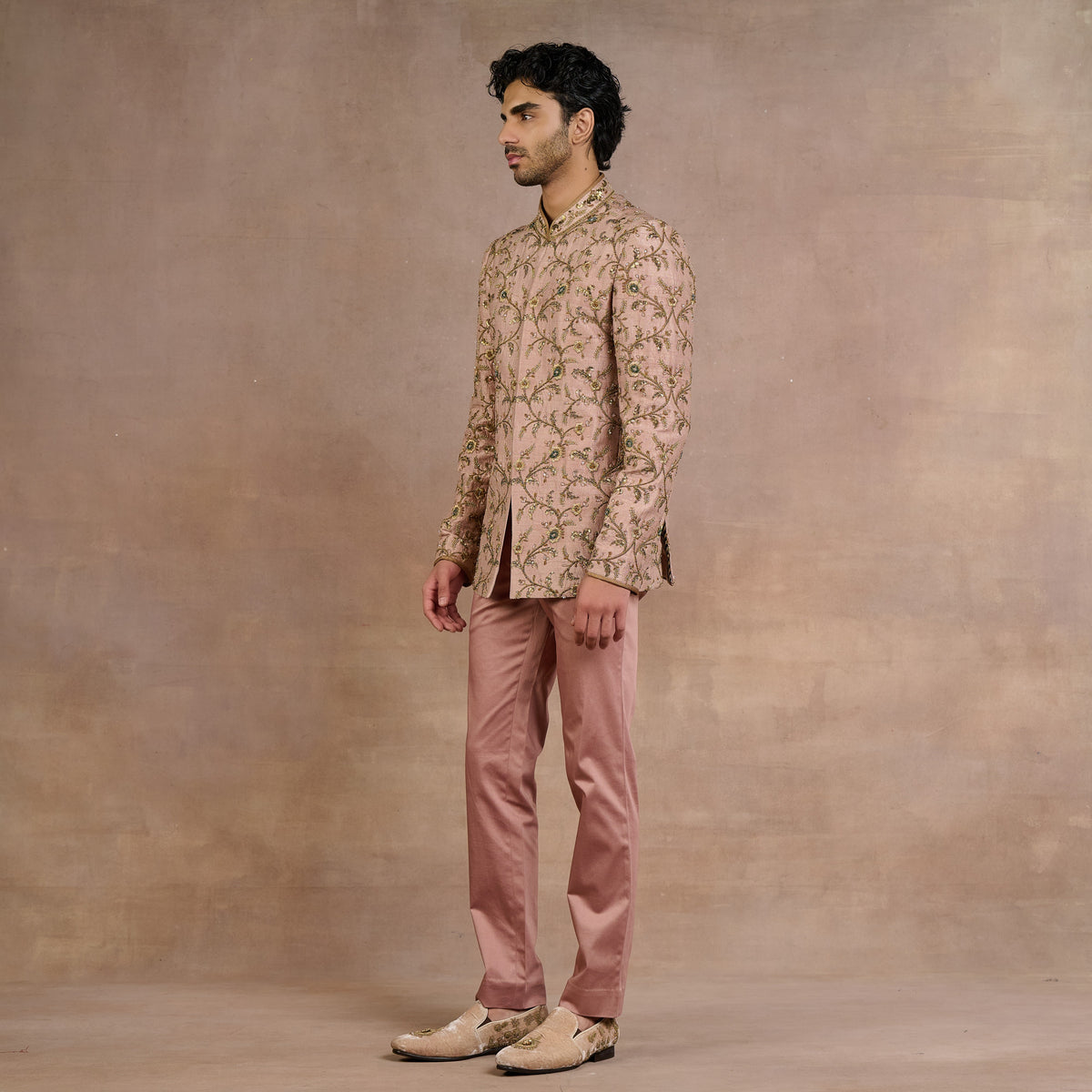 Nugrey Bandhgala Set | Siddi