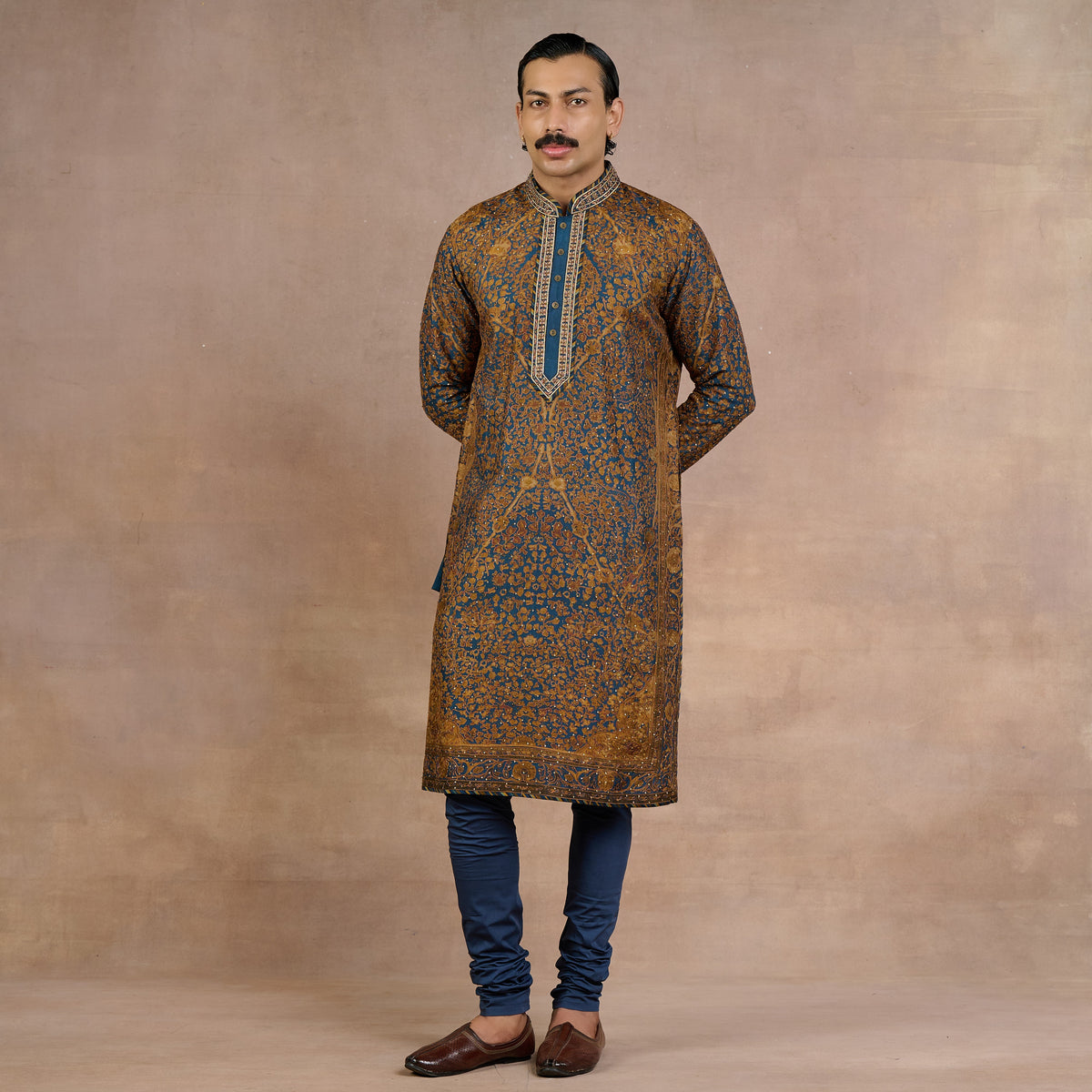 Midnight Blue Kurta Set | Siddi