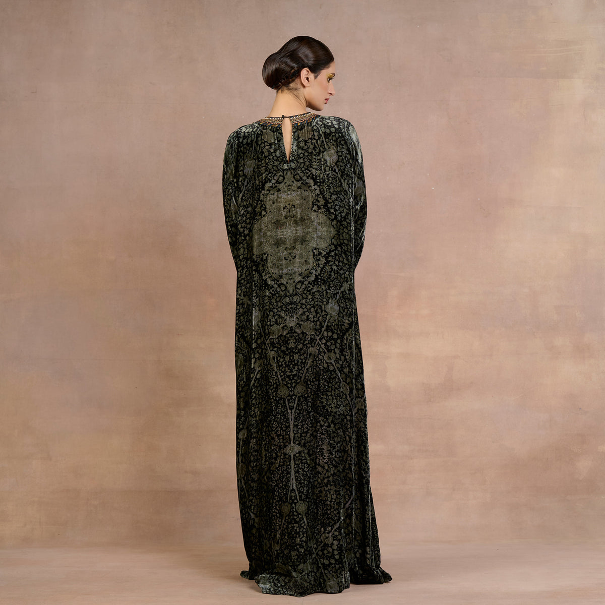 Noir - Emerald Kaftan | Siddi