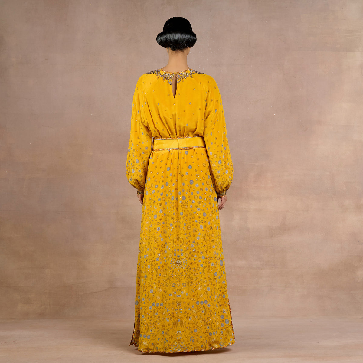 Bright Yellow Kaftan | Siddi