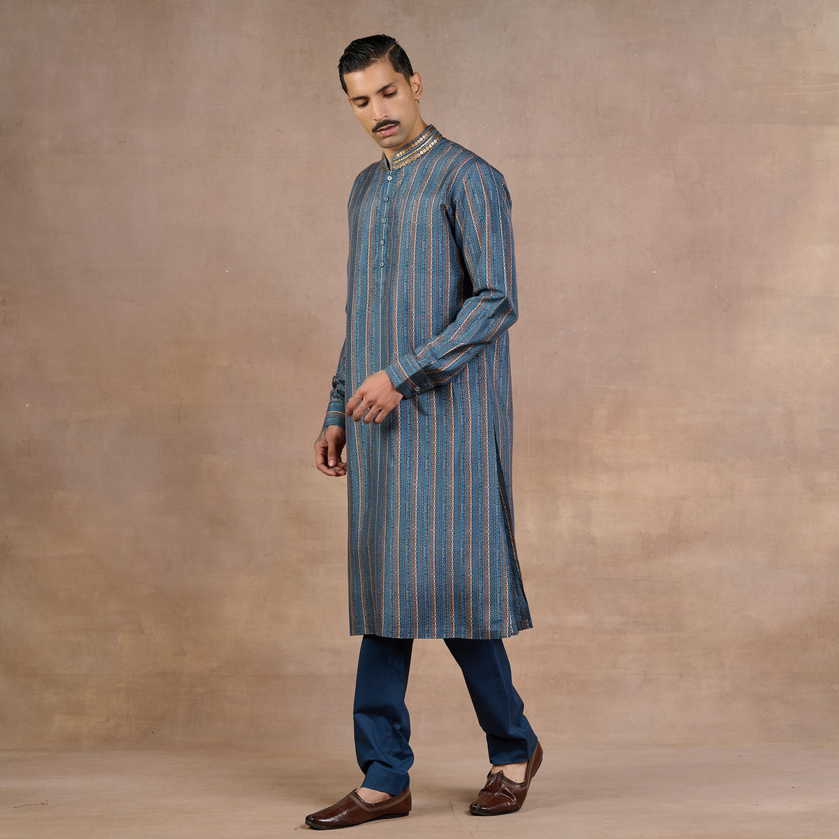 Midnight Blue Kurta Set | Siddi