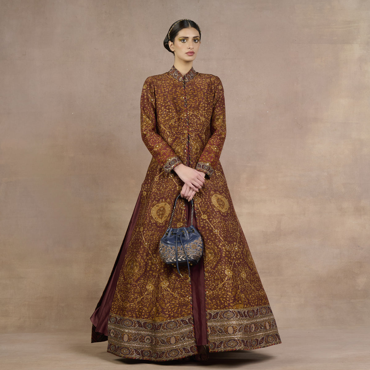 Ochre - Red Jacket Set | Siddi
