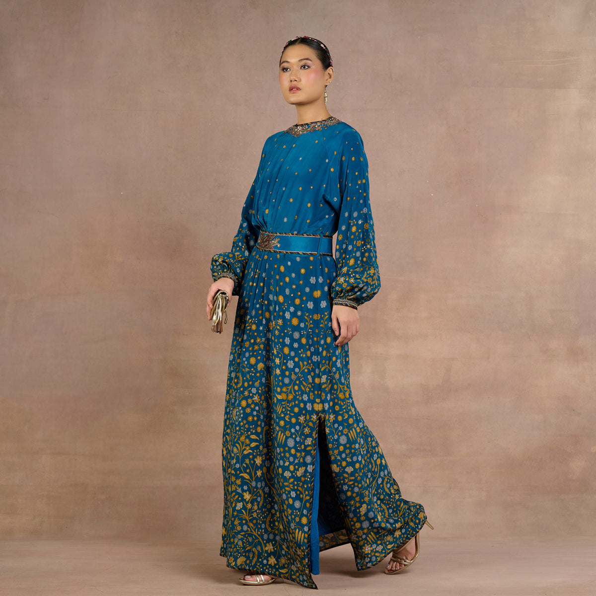 Cobalt Blue Kaftan | Siddi
