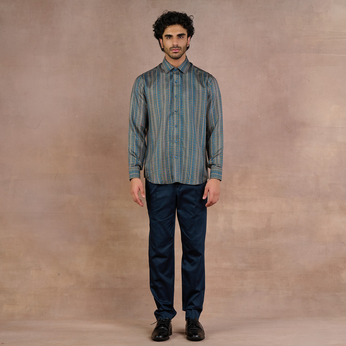 Midnight Blue Shirt| Siddi