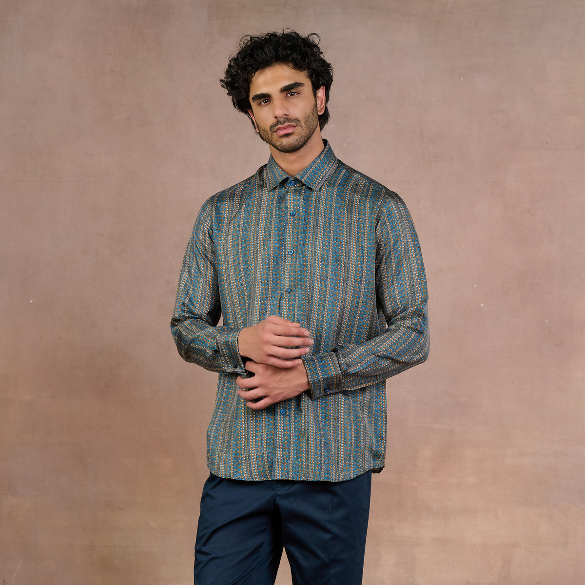 Midnight Blue Shirt| Siddi