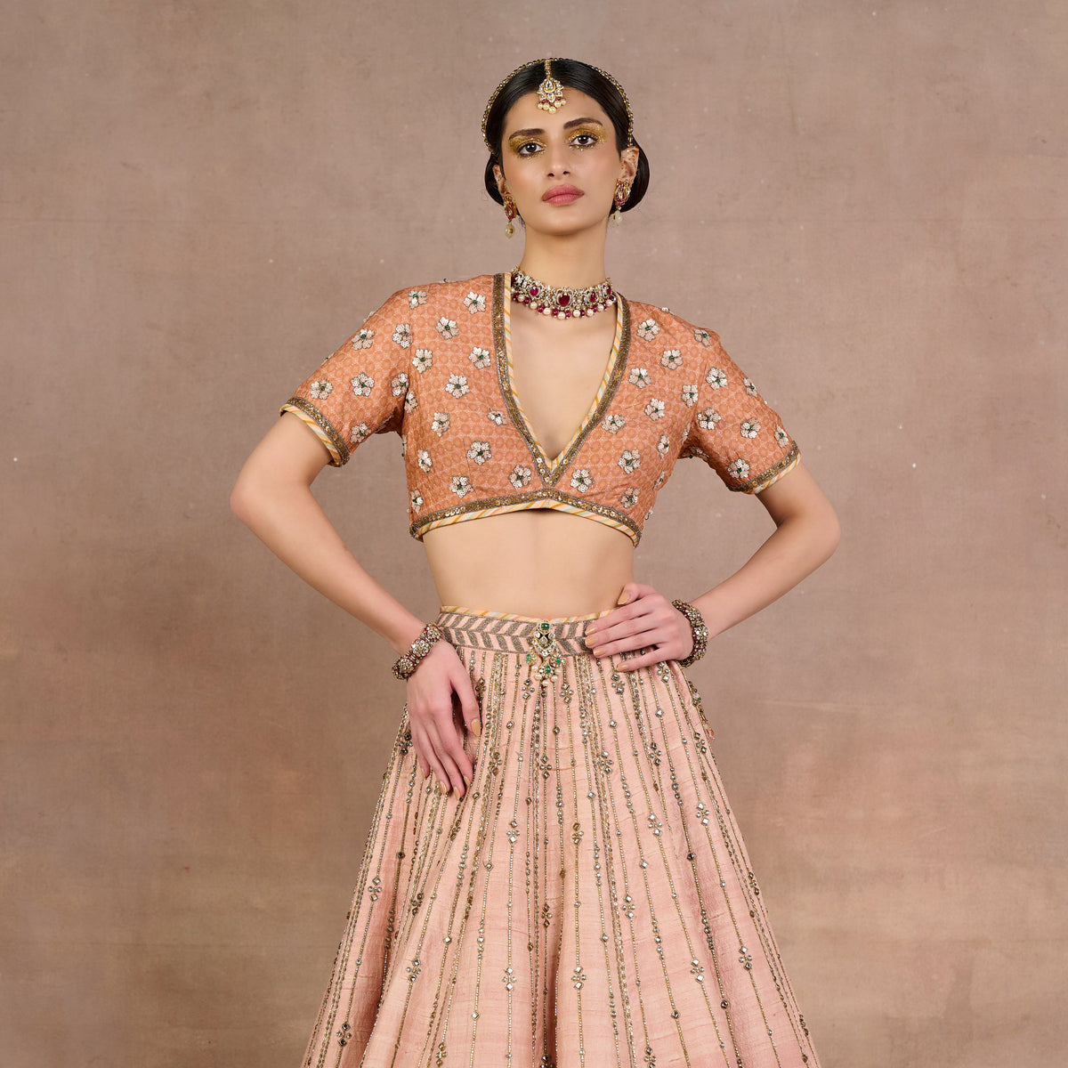 Soft Pink Lehenga Set | Siddi