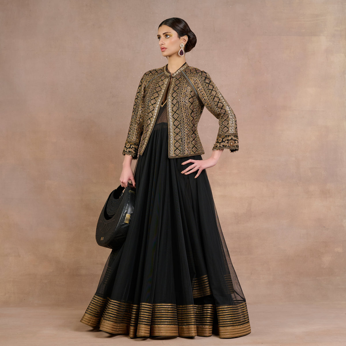 Antique Gold Alika Jacket | Siddi