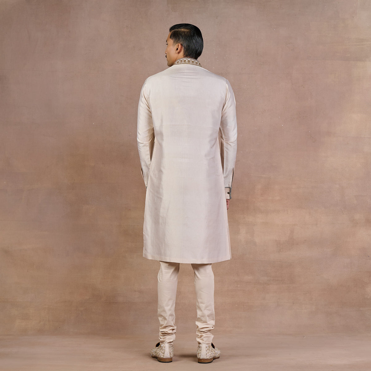 Ivory Taupe Kurta Set | Siddi