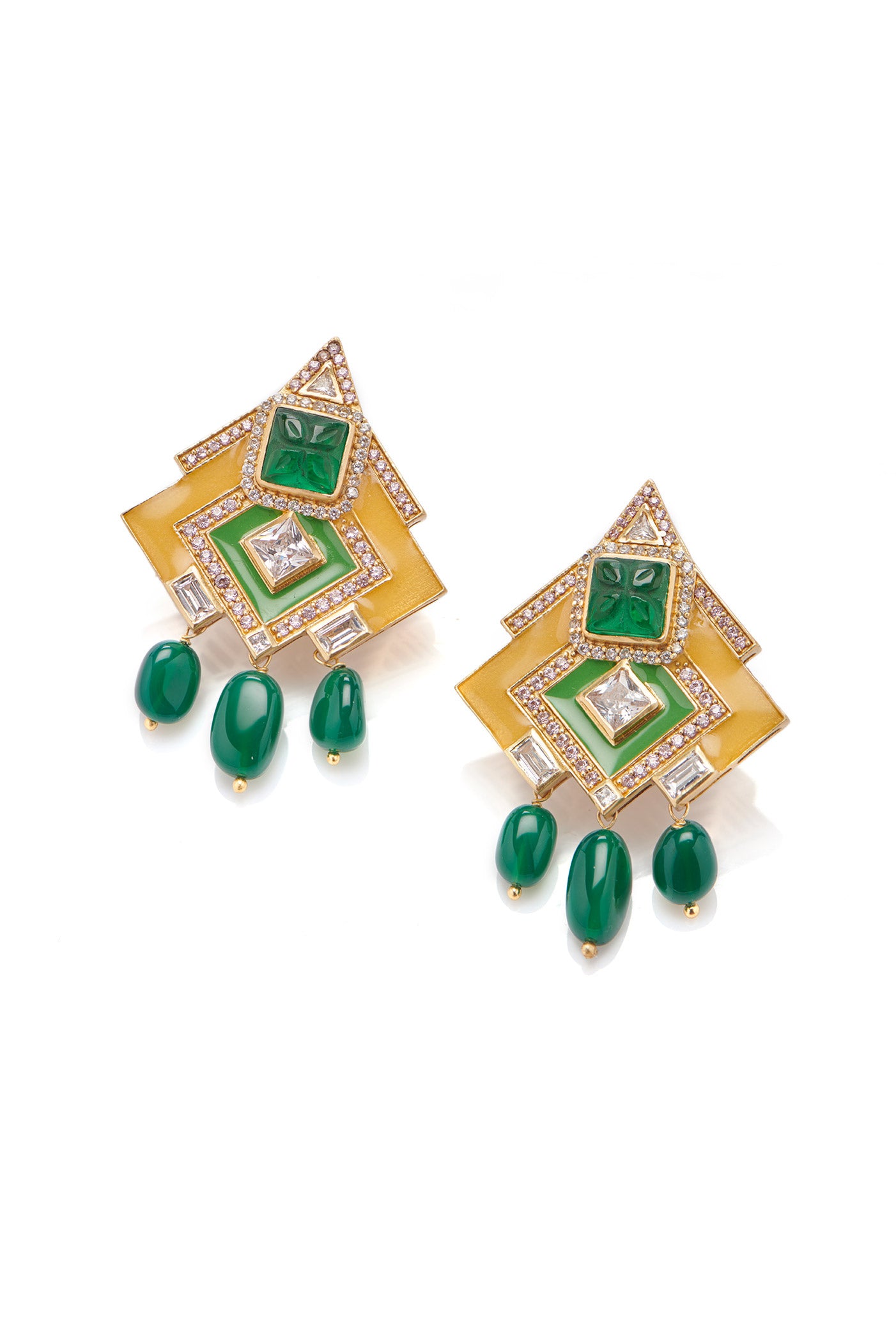 Rumeli Angular Earrings