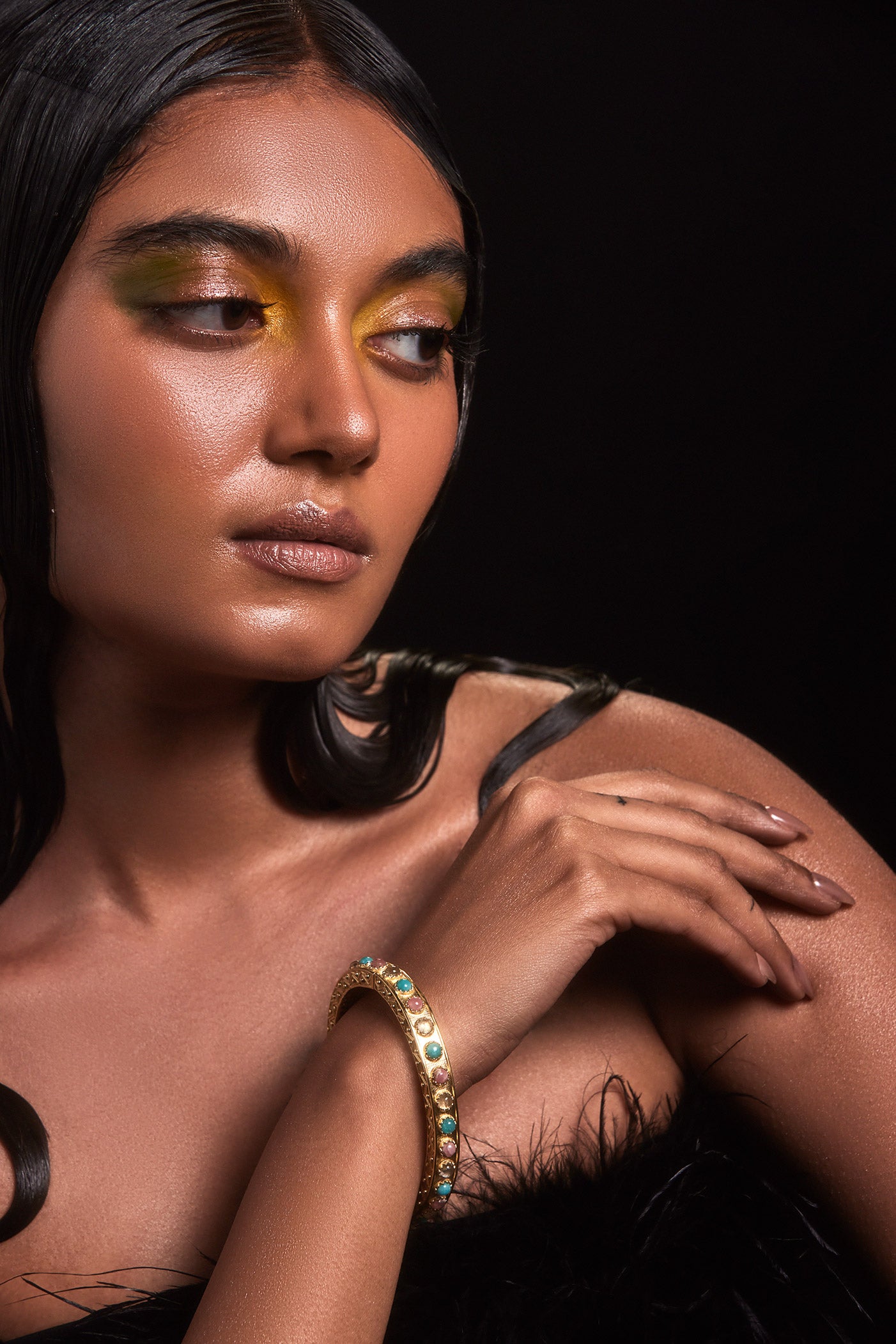 Azra Statement Bangle