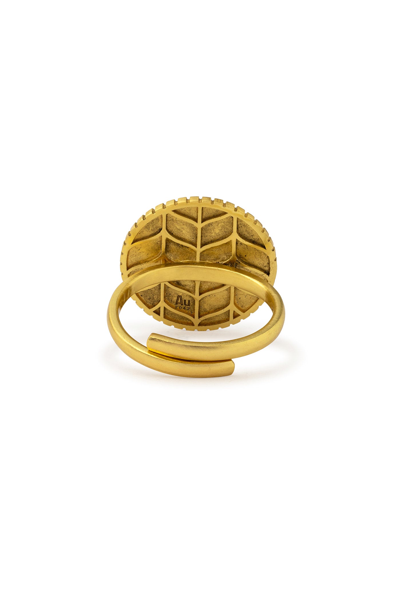 Chevron Petite Ring