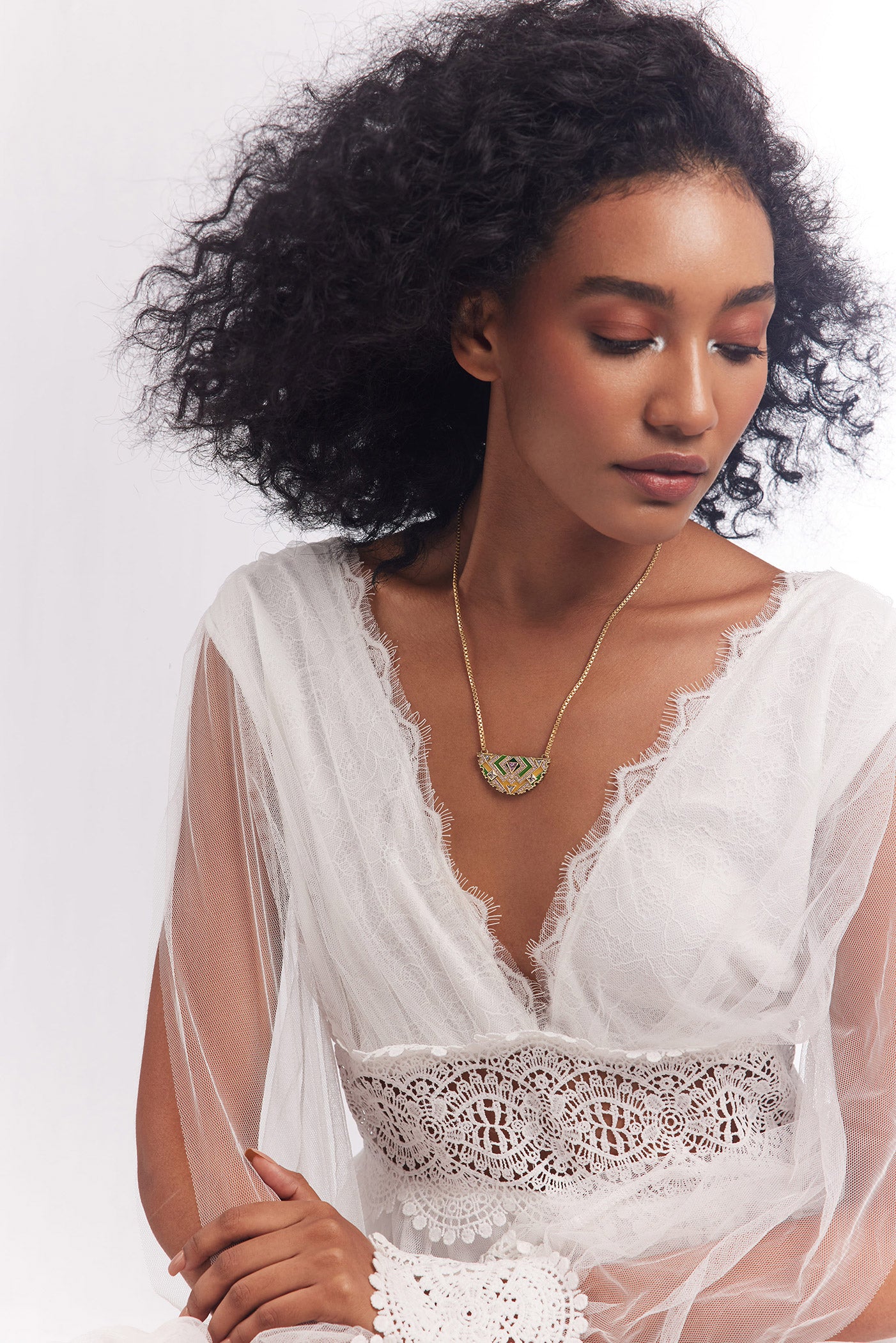 Rumeli Crescent Necklace