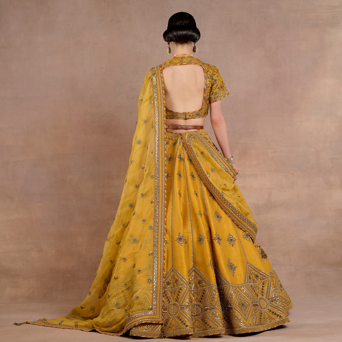 Gold Yellow Lehenga Set | Siddi