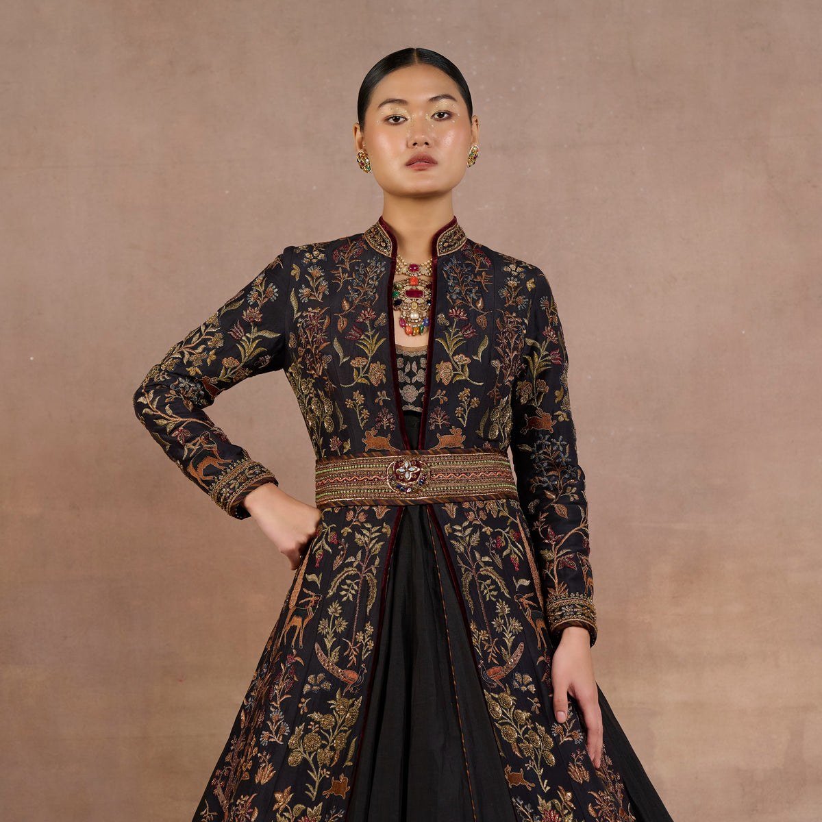 Noir Jacket Set | Siddi