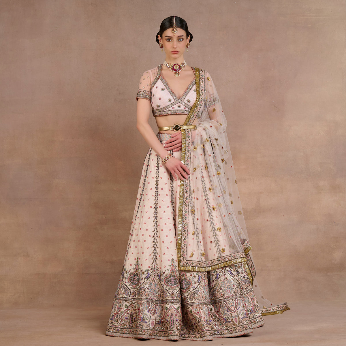 Rose Quartz Lehenga Set | Siddi