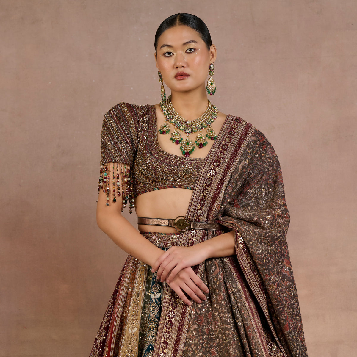 Multihued Lehenga Set | Siddi