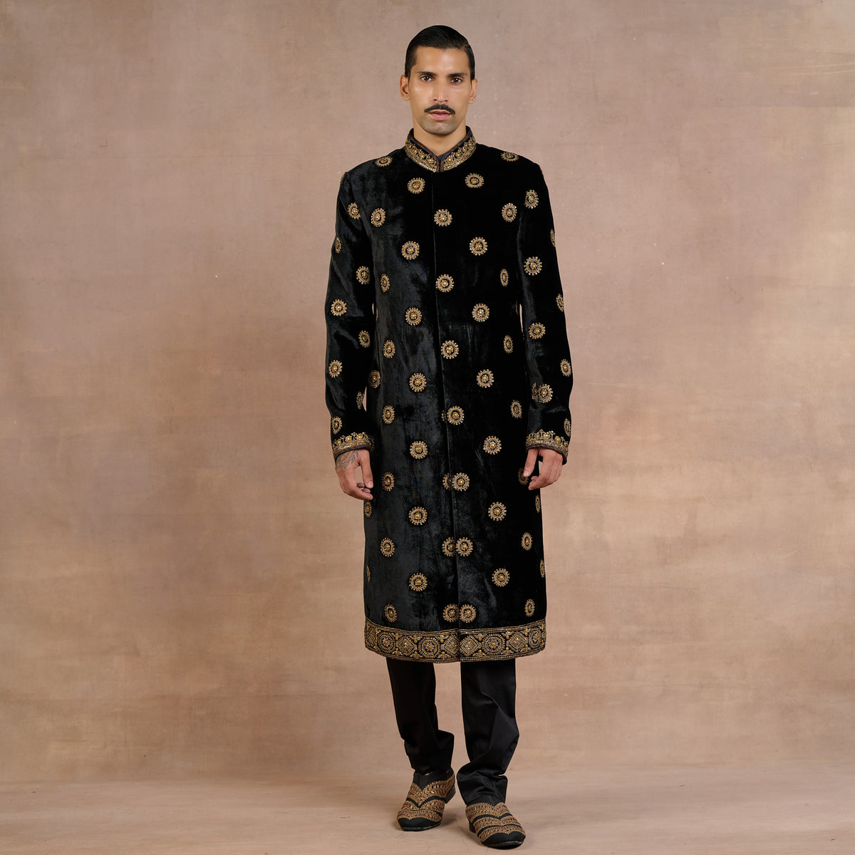 Noir Sherwani Set | Siddi