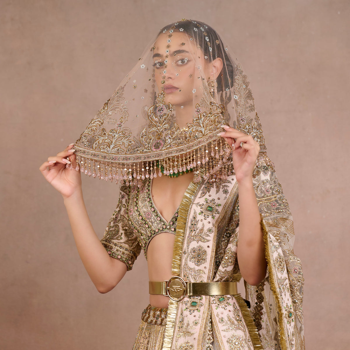 Baby Pink Veil | Siddi