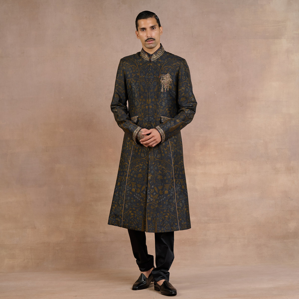 Noir Sherwani Set | Siddi