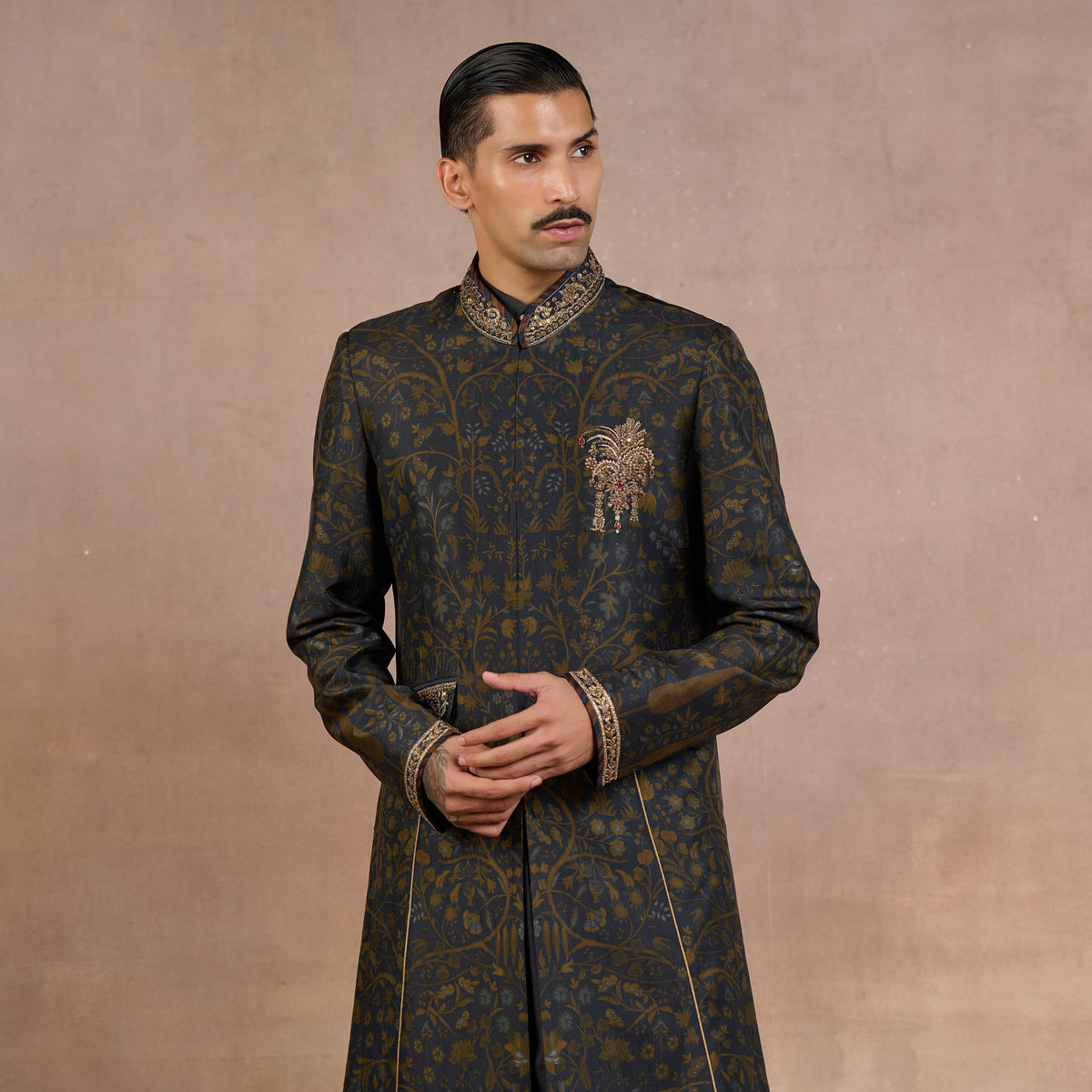 Noir Sherwani Set | Siddi