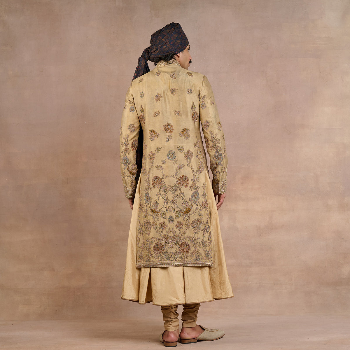 Warm Taupe Sherwani Set | Siddi