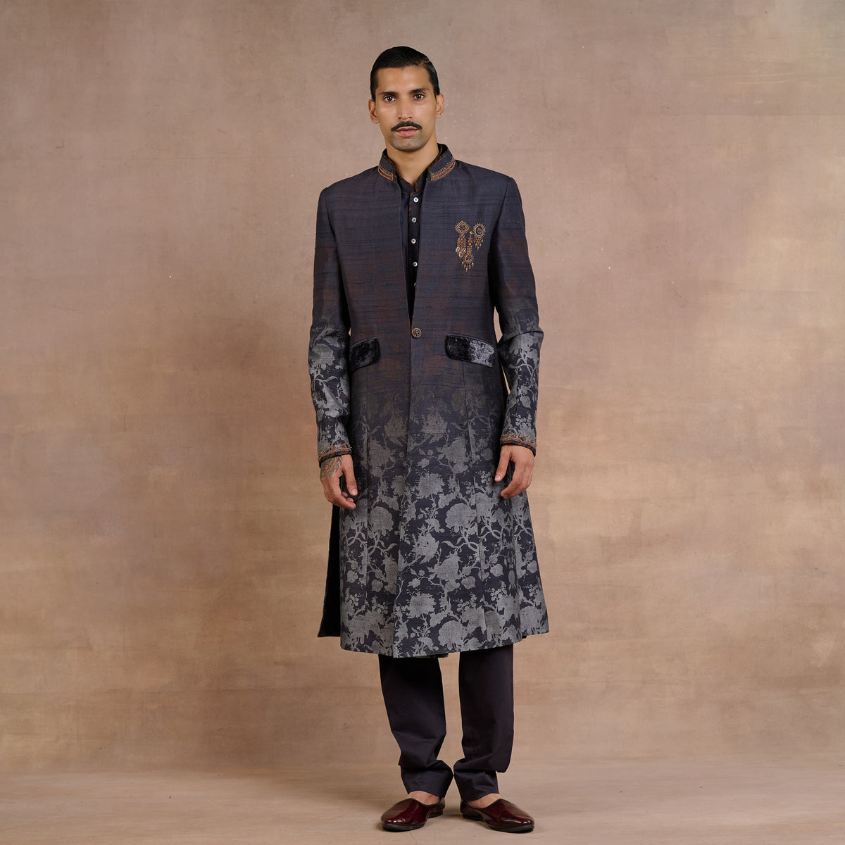 Noir Sherwani Set | Siddi