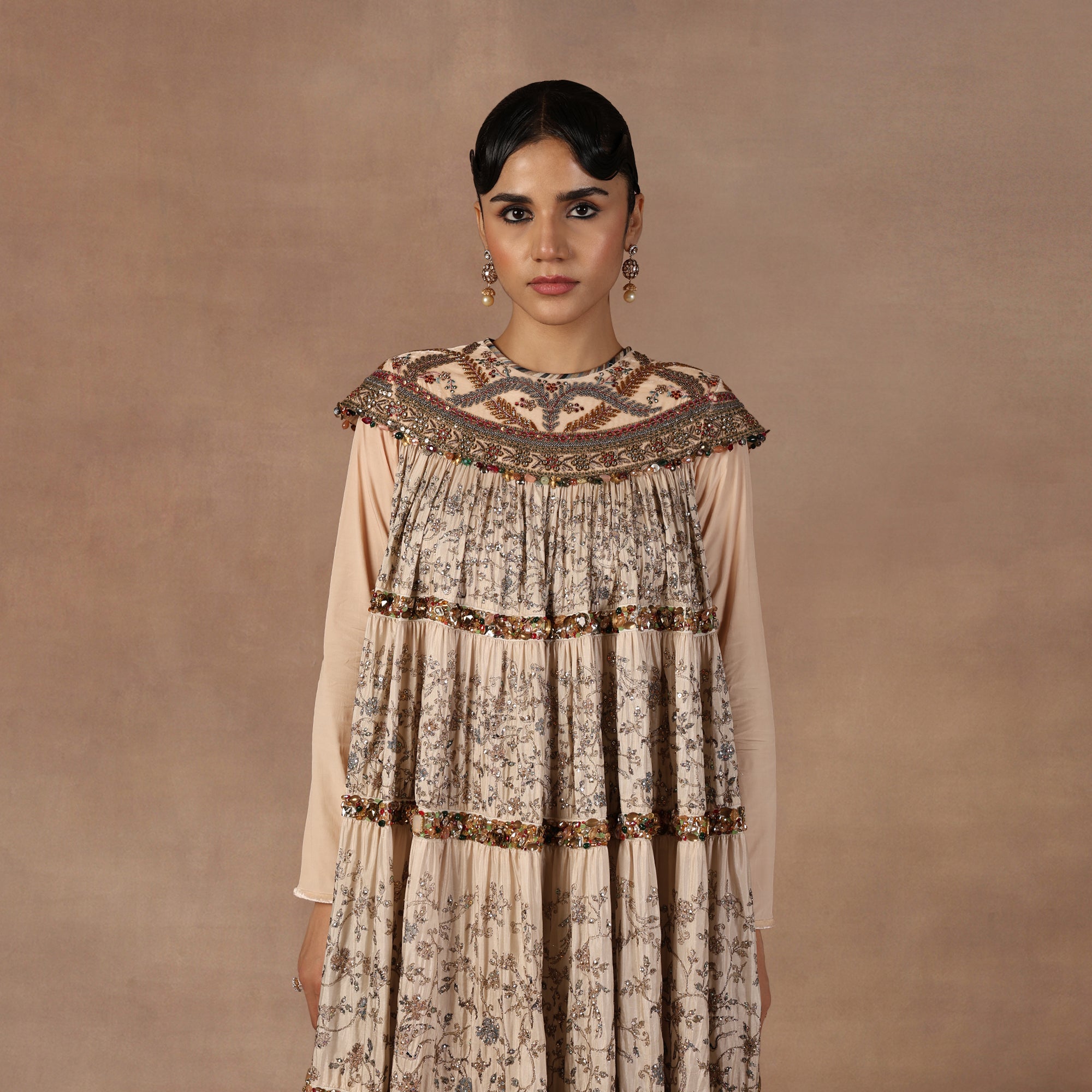 Almond Ivory Dress | EAST
