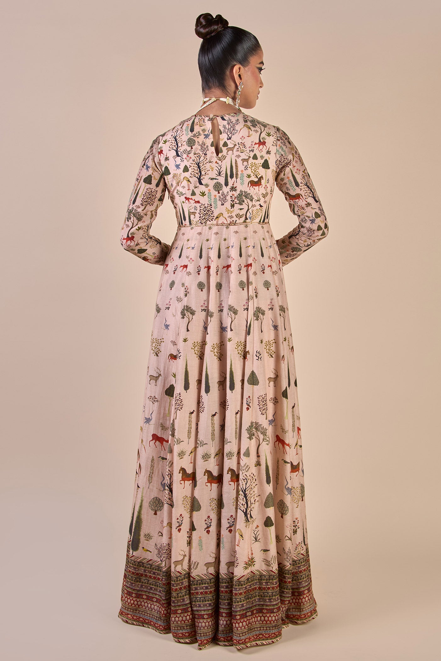 Rose Quartz Anarkali | CHHĒ