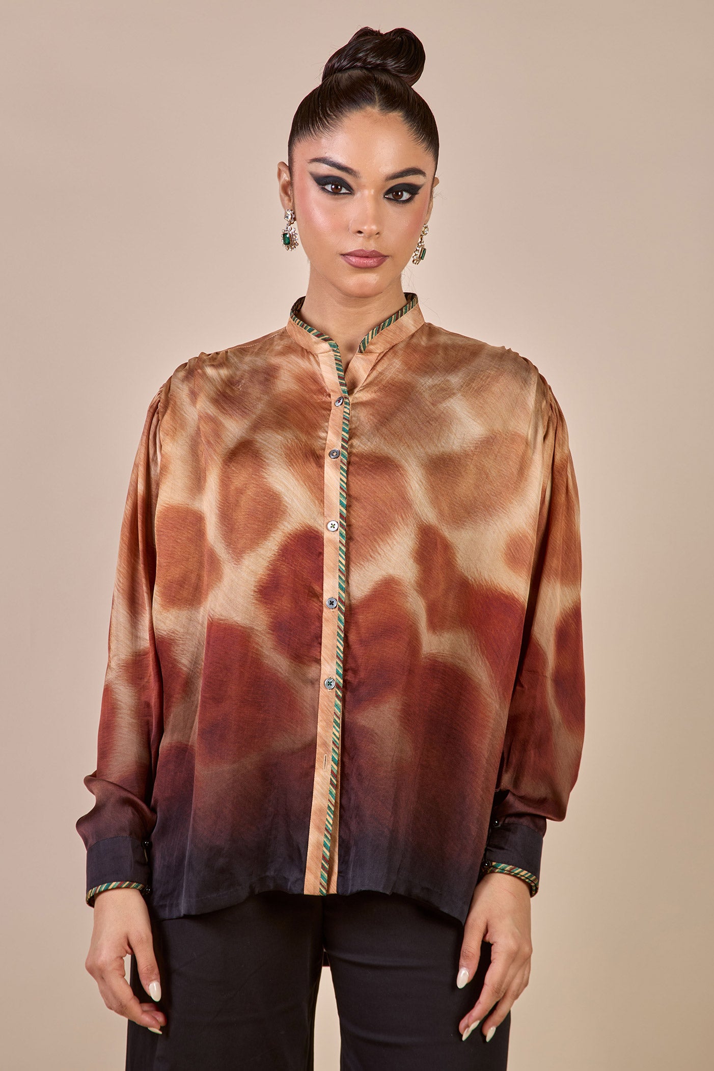 Giraffe Print Long Top | CHHĒ