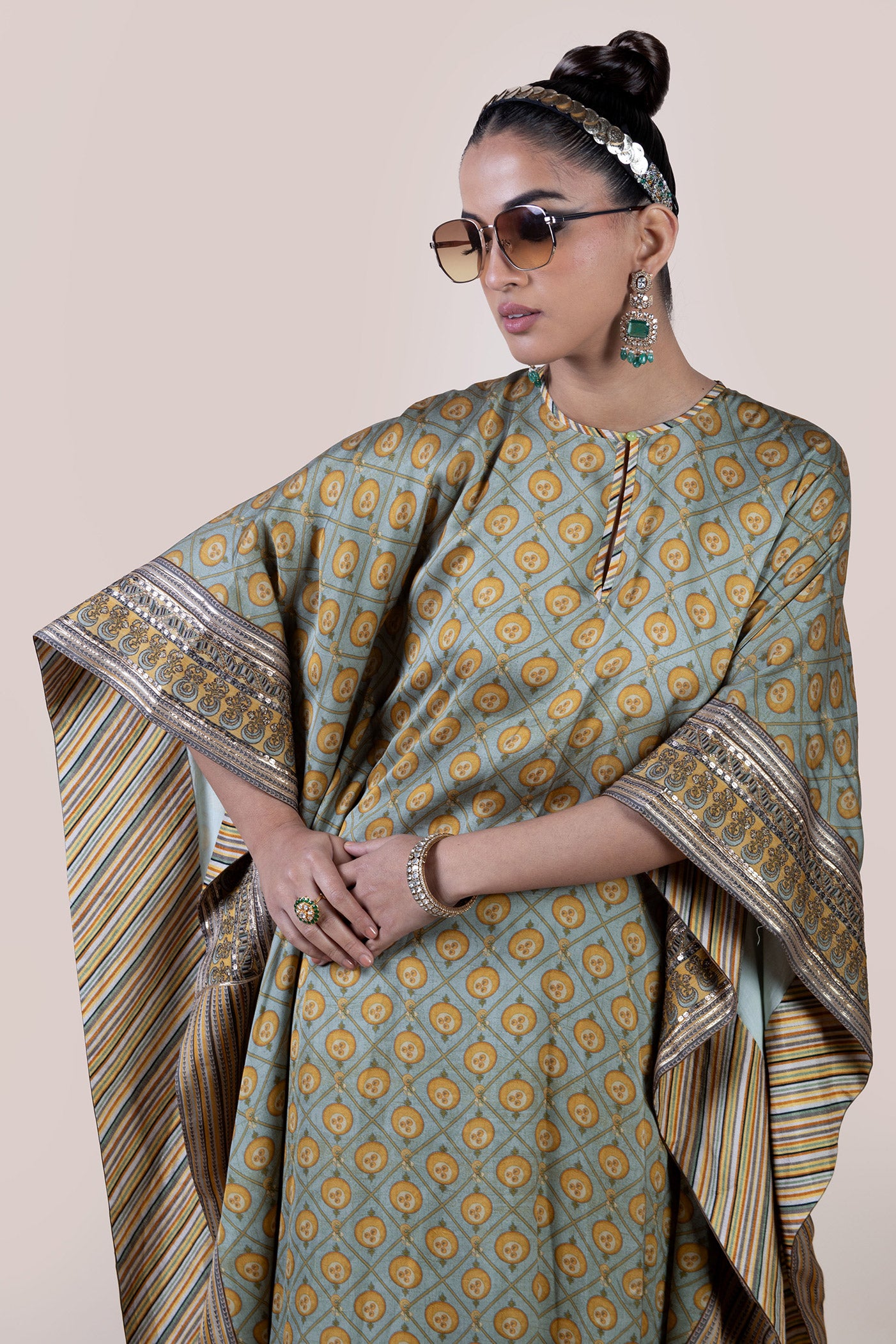Mint Green Kaftan | CHHĒ