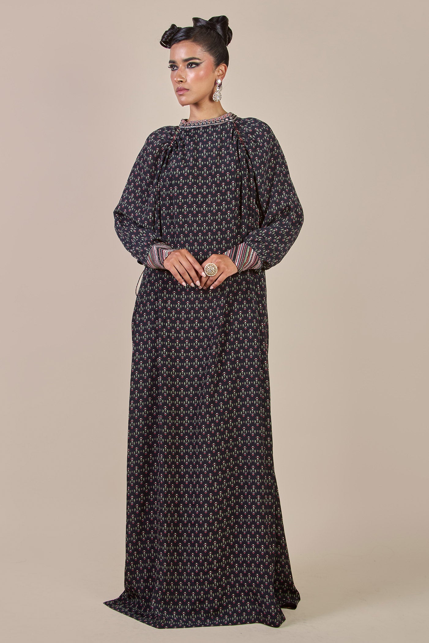 Midnight Blue Kaftan | CHHĒ