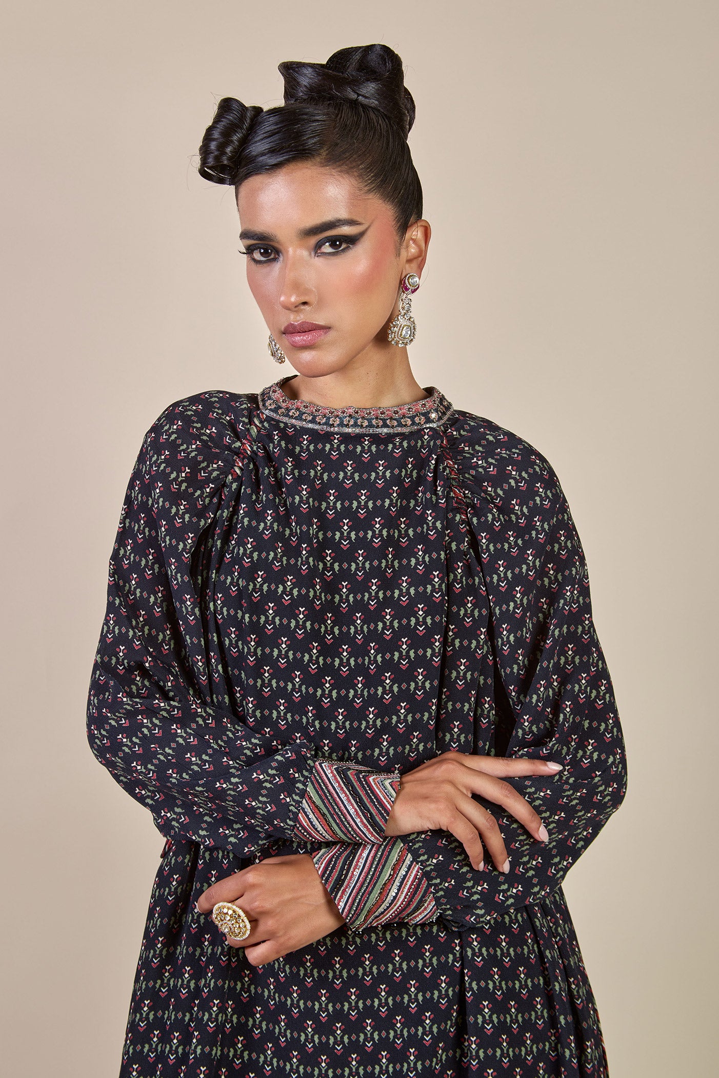 Midnight Blue Kaftan | CHHĒ