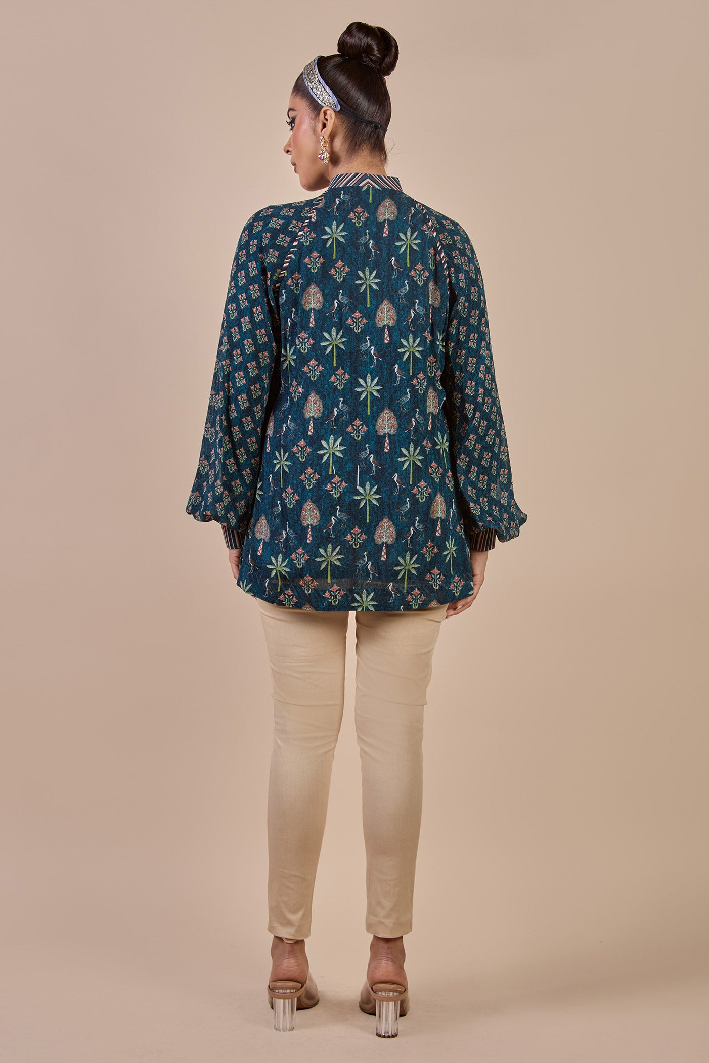 Prussian Blue Long Top | CHHĒ