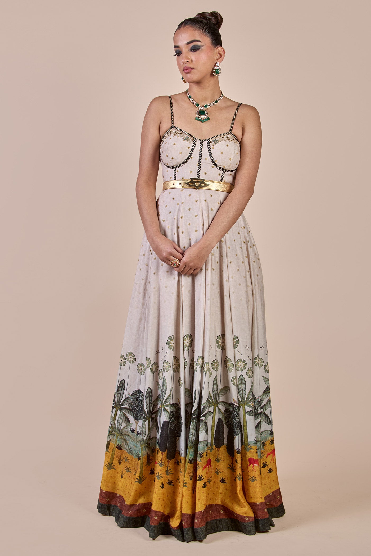 Pearl Ivory Maxi Dress | CHHĒ
