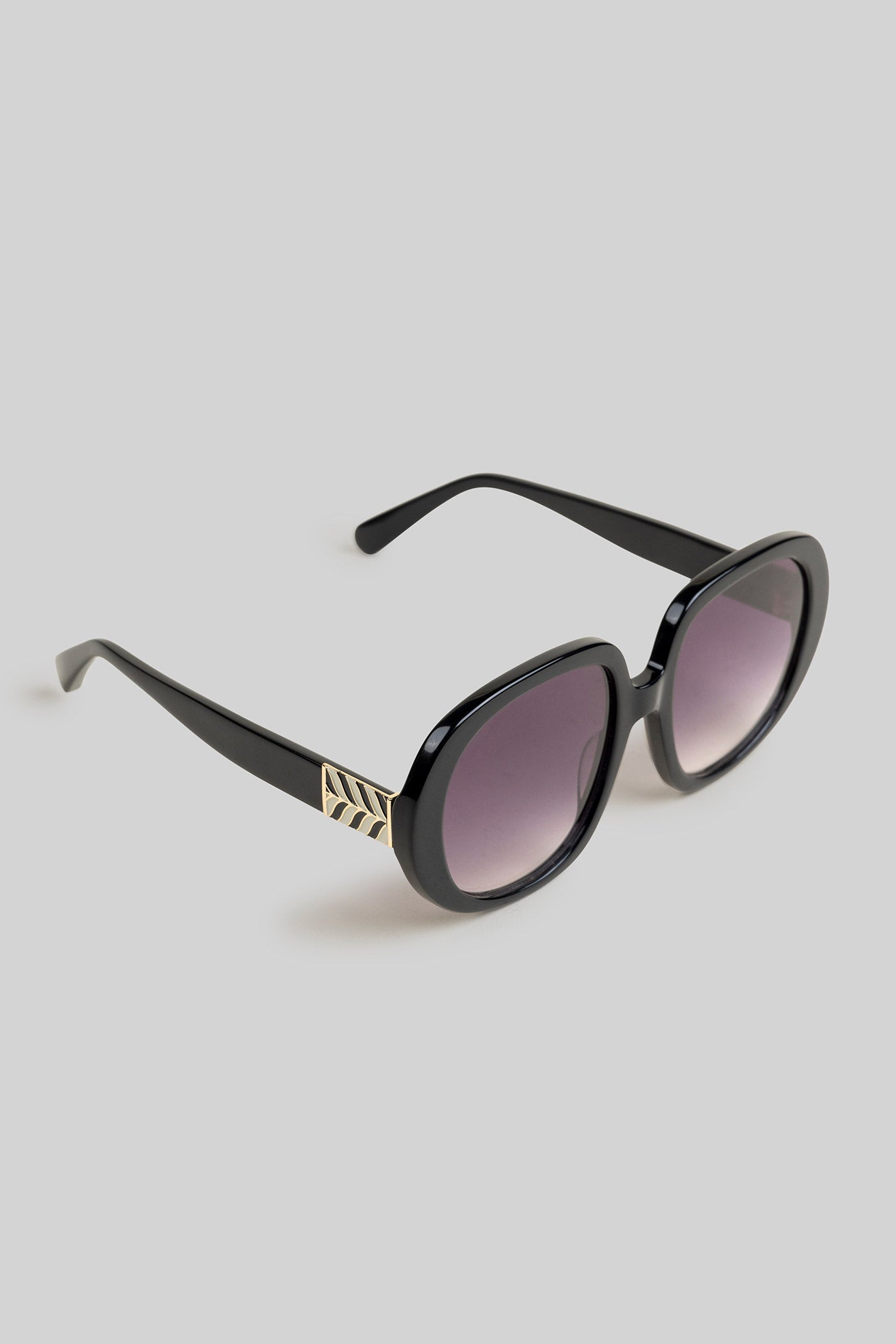 Ombre Black Sunglasses