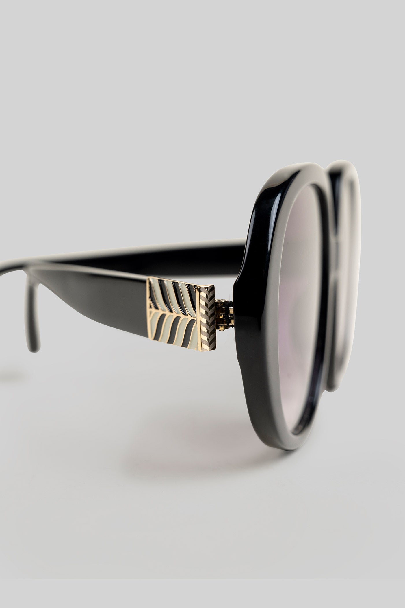 Ombre Black Sunglasses