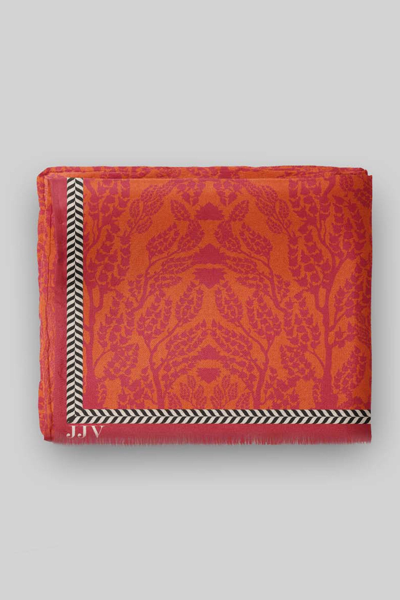 Tangerine - Pink Printed Shawl