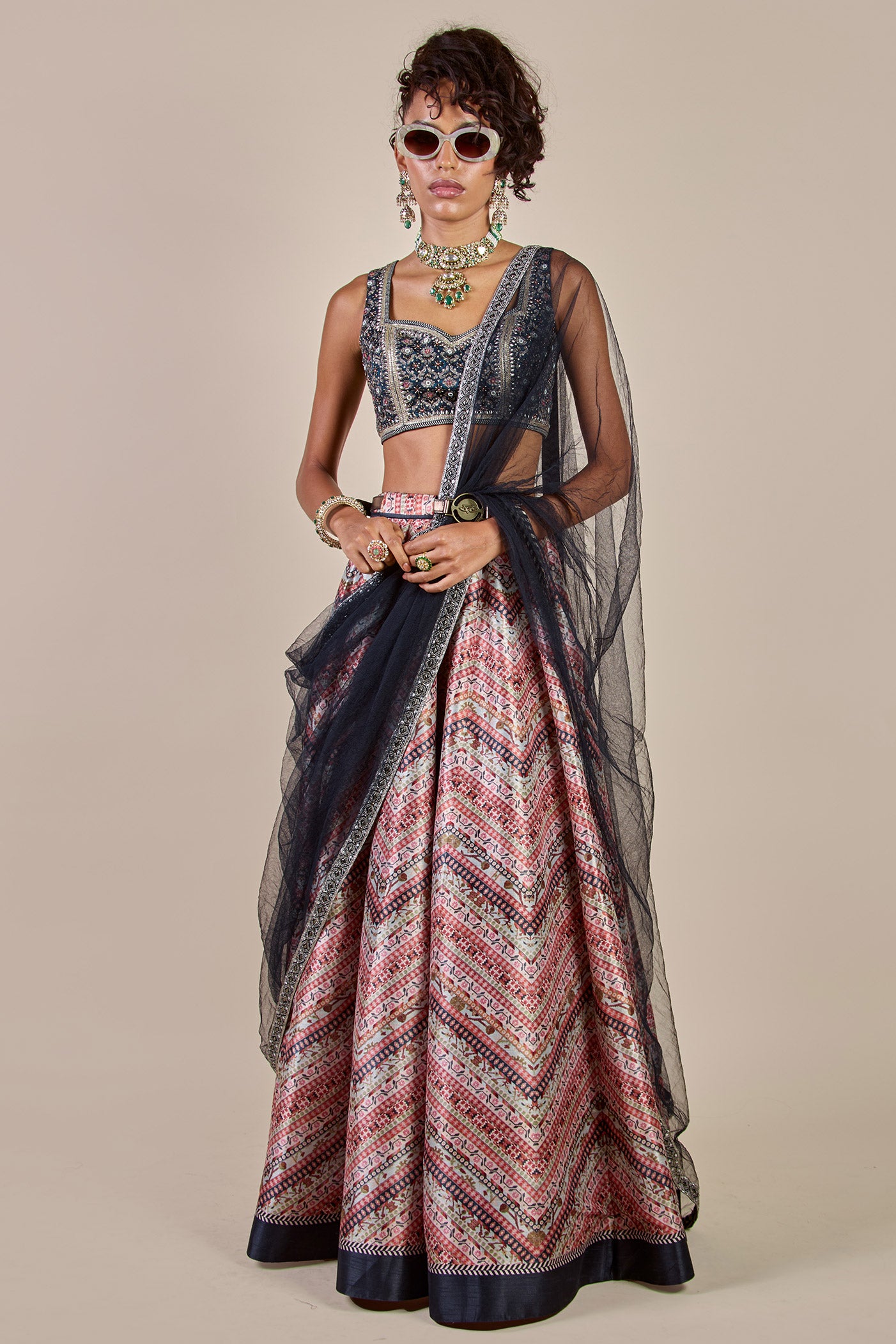 Midnight Blue Stole | CHHĒ