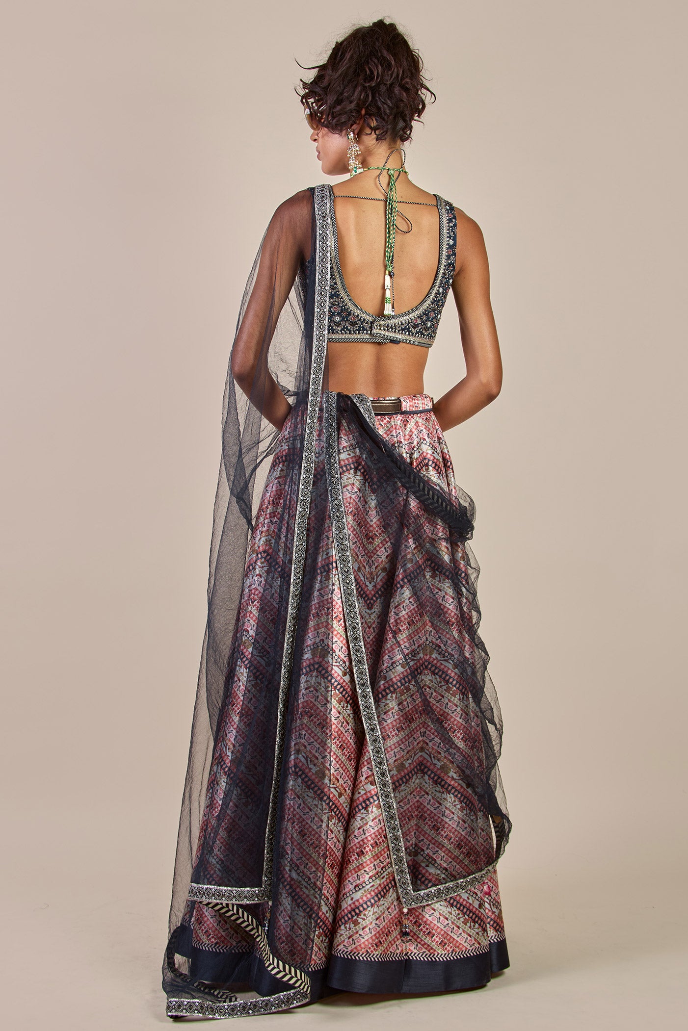 Midnight Blue Stole | CHHĒ