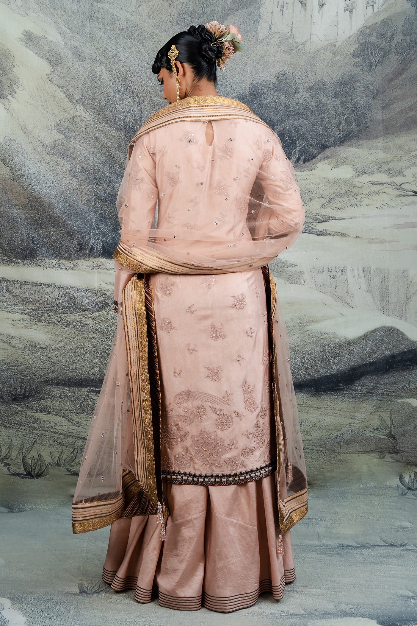 Baby Pink Tunic Set | BARODA