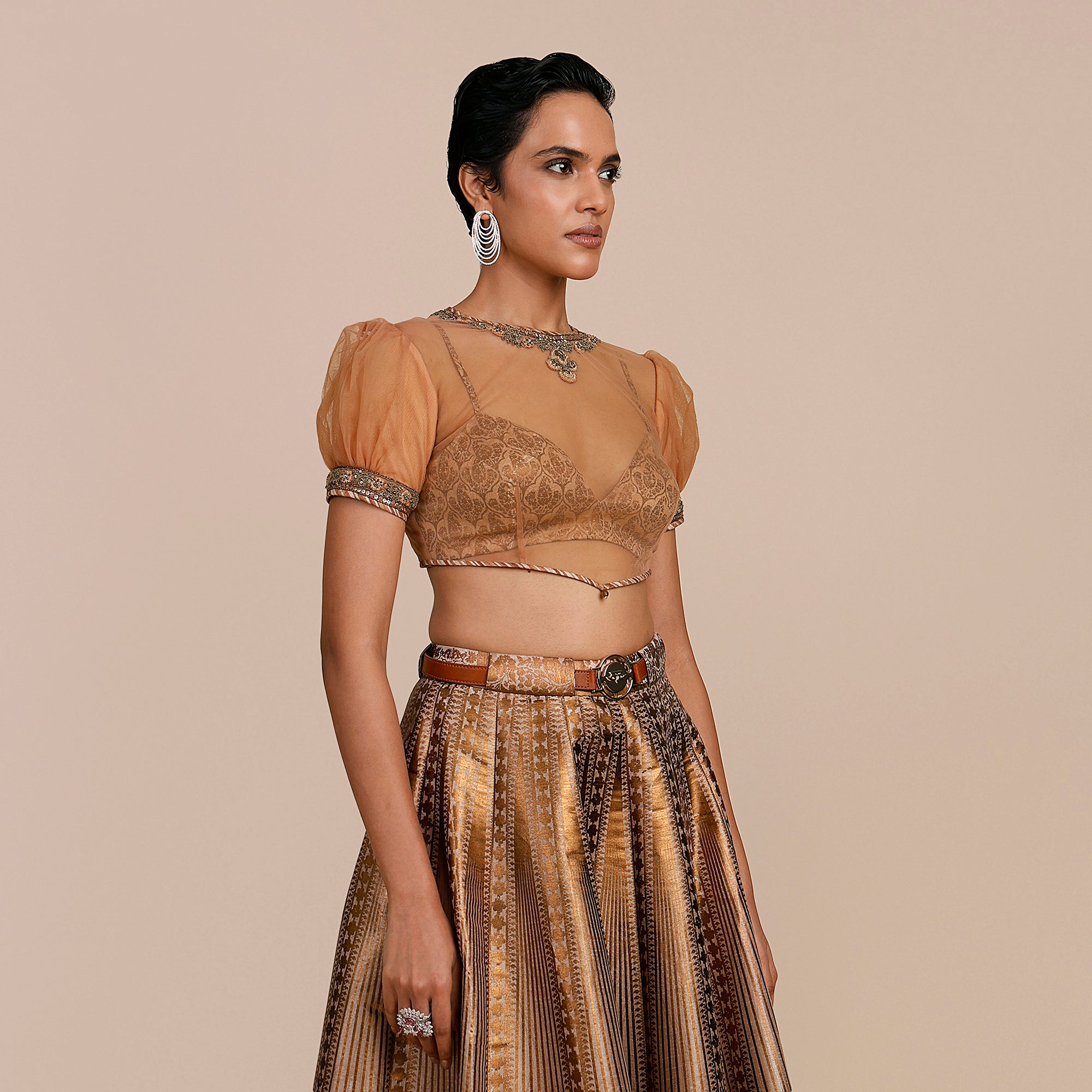 Blush Ivory Skirt Set | SATT