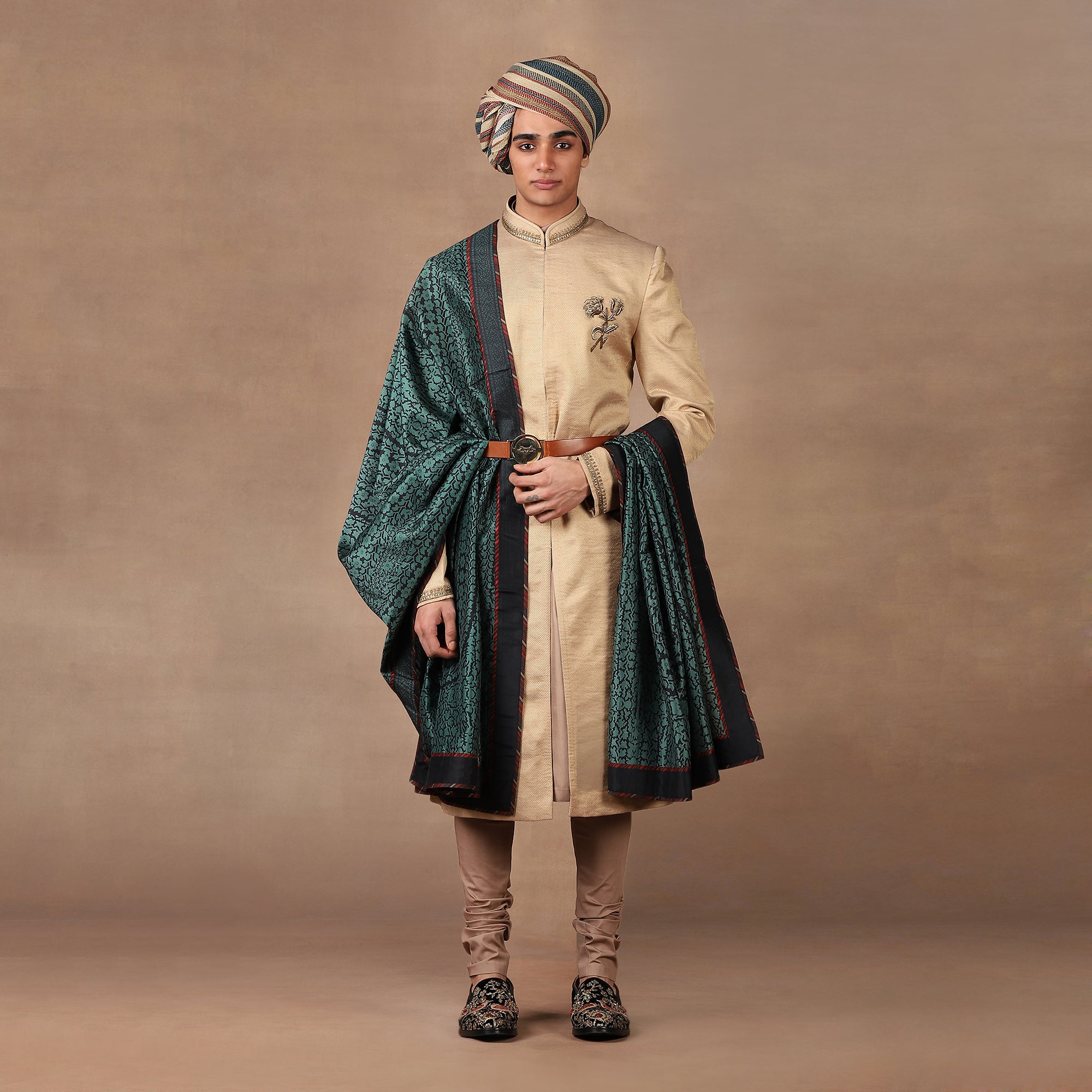 Emerald Green Stole | MURAQQA