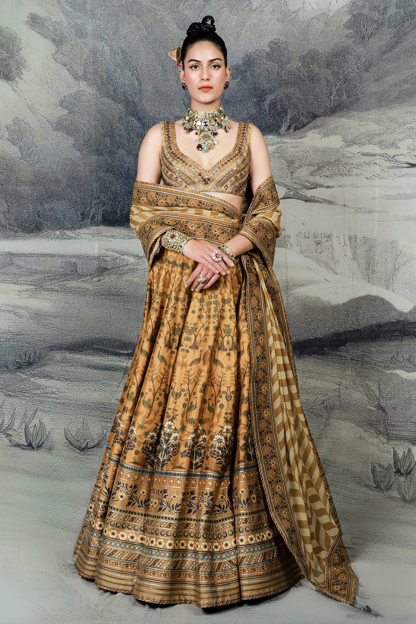 slim fit dress slacks Golden Sands Glow: Beige Skirt Set with Corset Blouse and Halter Neck –  Anshika Tak Official