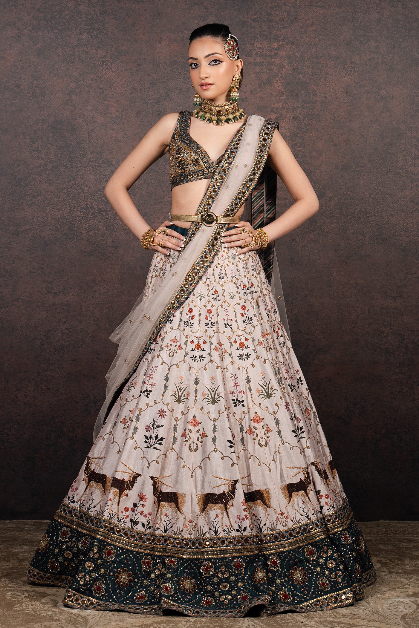Ivory Lehenga Set | MURAQQA