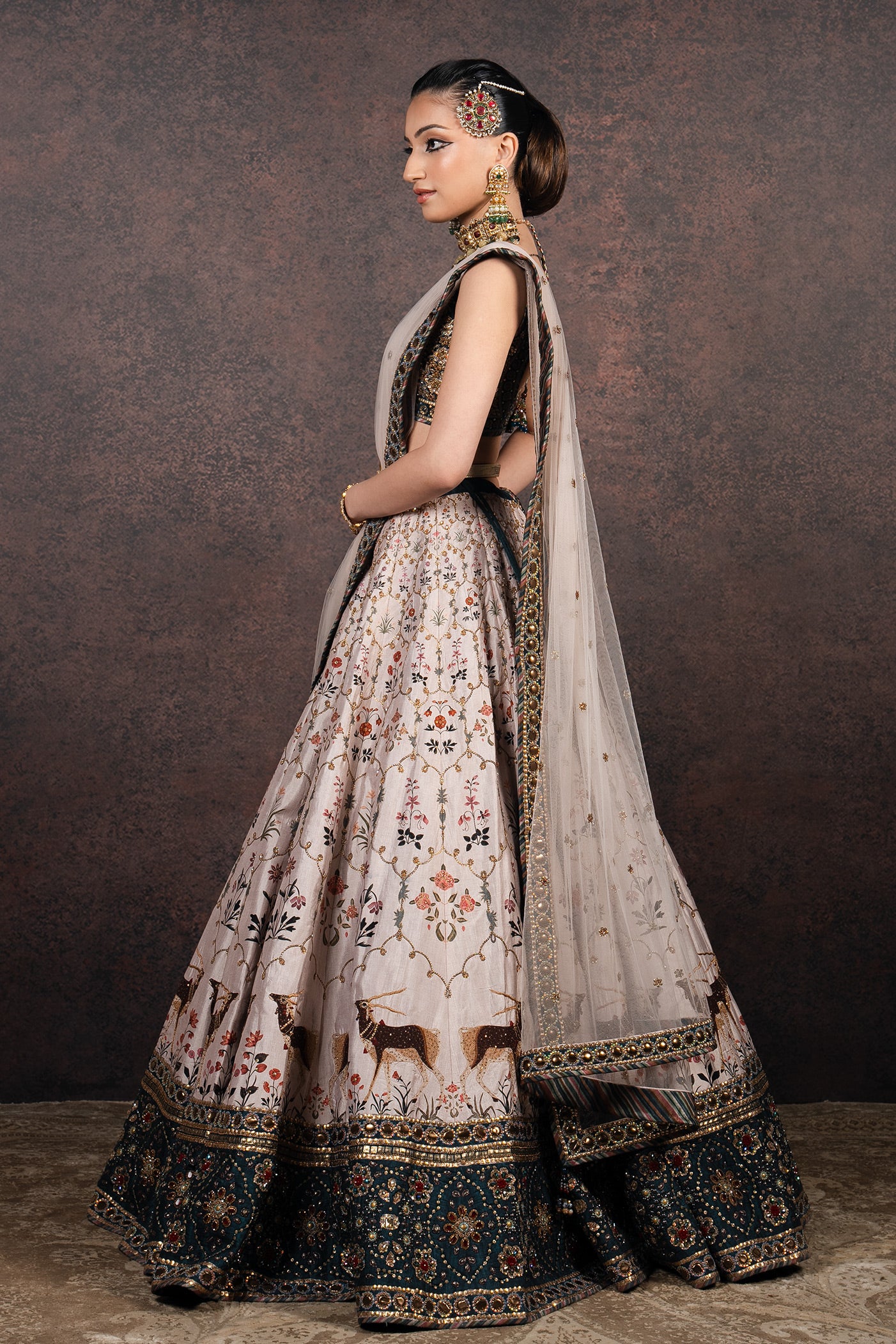Ivory Lehenga Set | MURAQQA