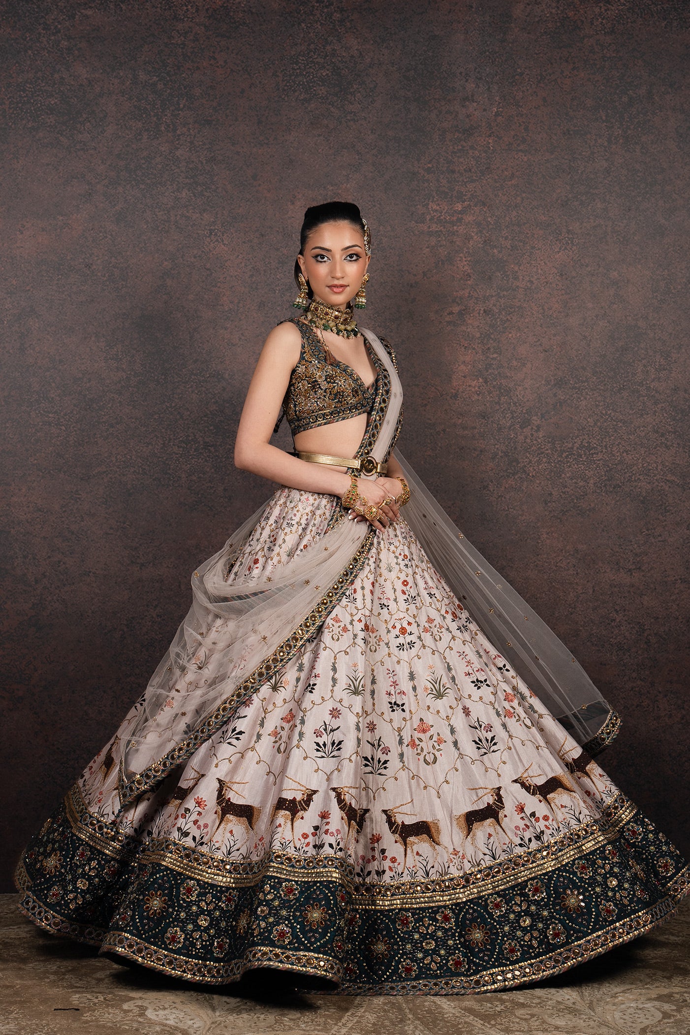 Ivory Lehenga Set | MURAQQA