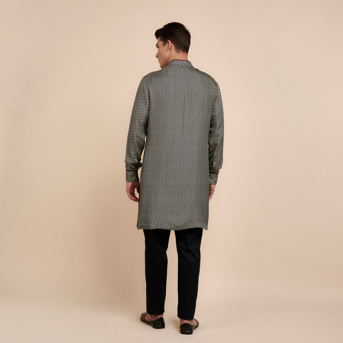CHEVRON KURTA | Festive Edit