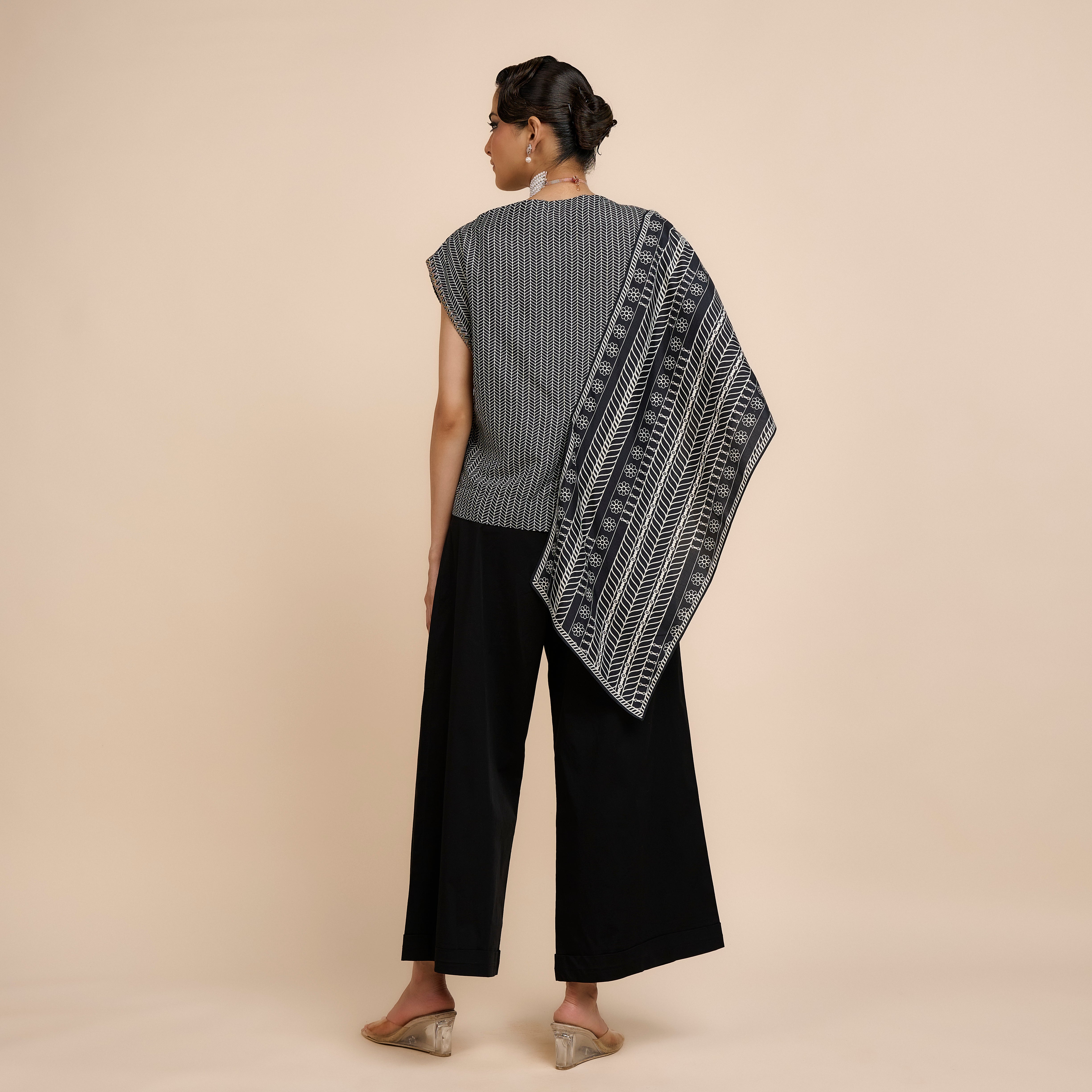 Chevron Flap Top | Nau