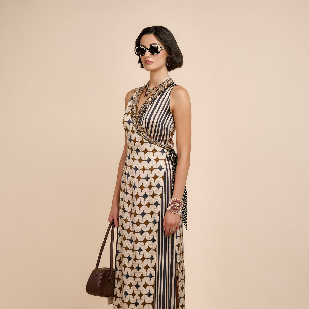 Crème Ivory MAXI DRESS | FESTIVE EDIT